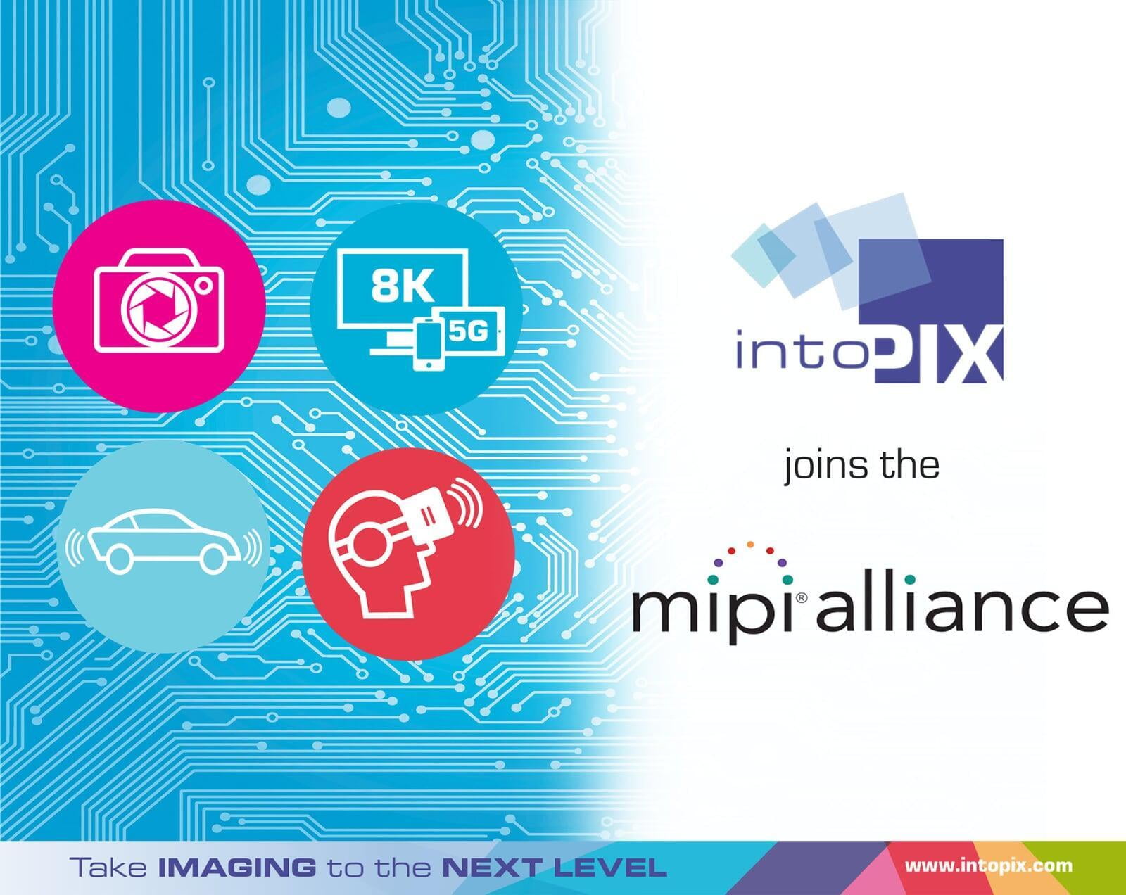 intoPIXはMIPIアライアンスに参加します。